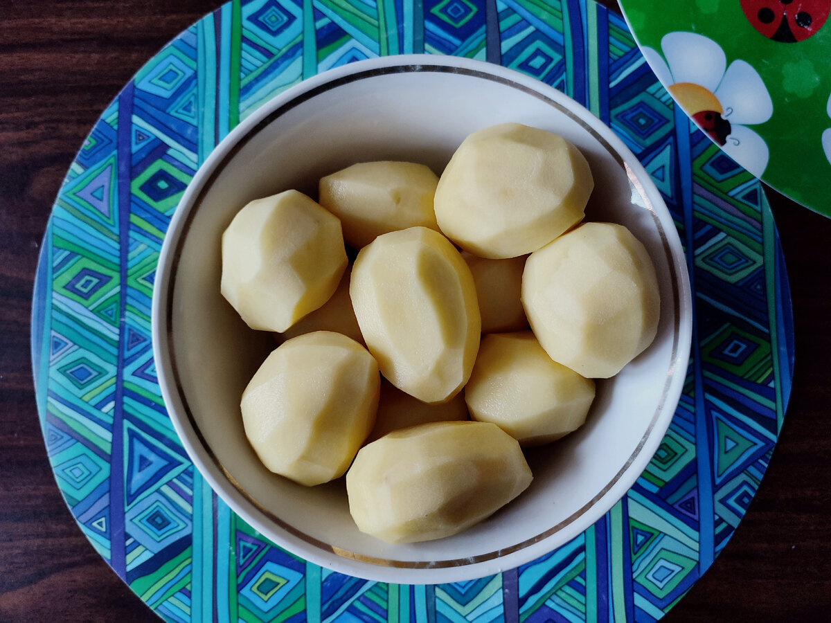 Подготовлю картофель