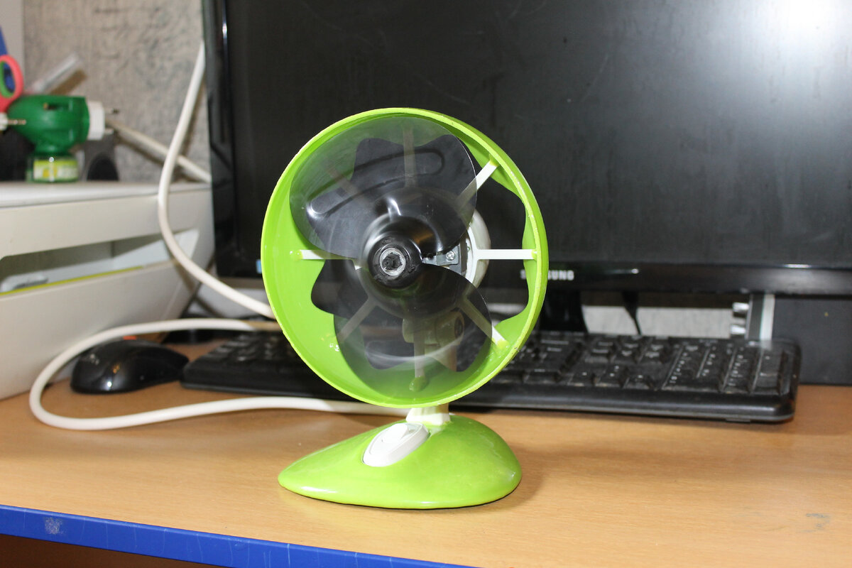 Включенный вентилятор