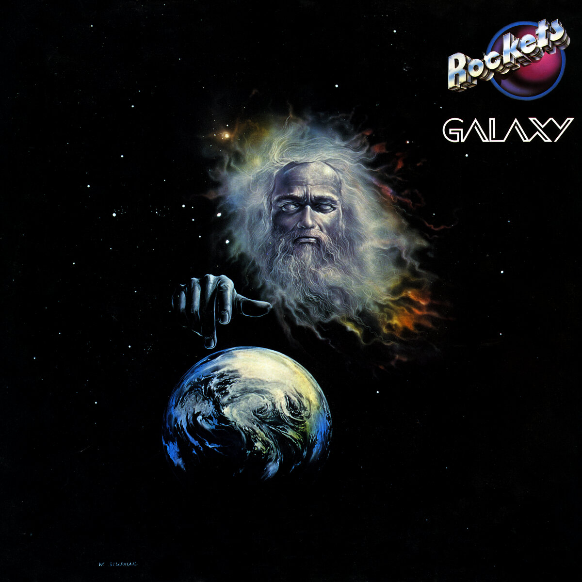 Конверт альбома "Galaxy"французской группы Rockets