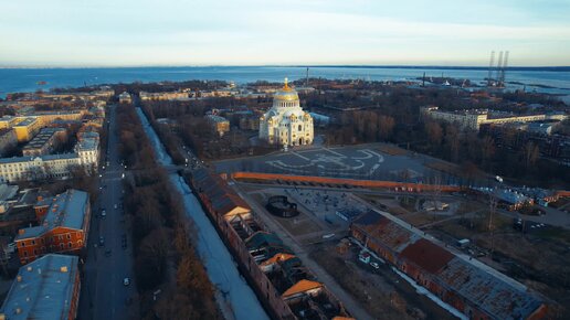 Релакс-видео: Морской собор святителя Николая Чудотворца в Кронштадте