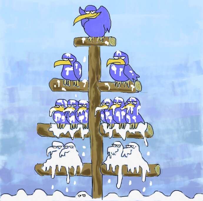 Именно этот, где молодые априори внизу 