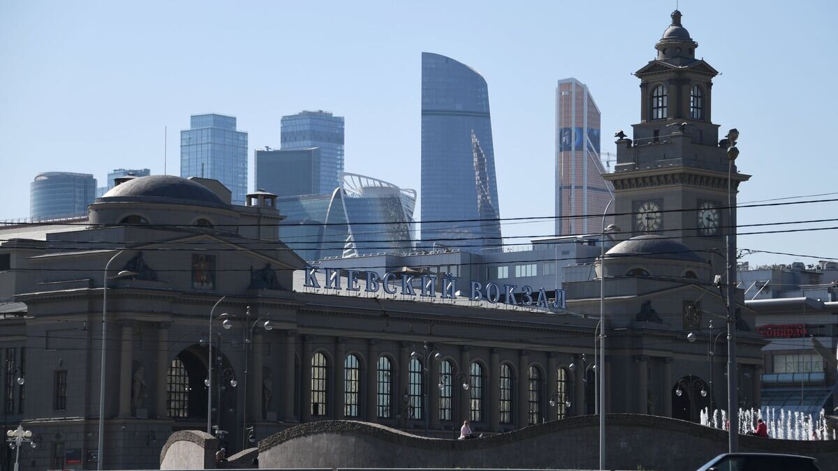   Киевский вокзал в Москве© РИА Новости / Григорий Сысоев