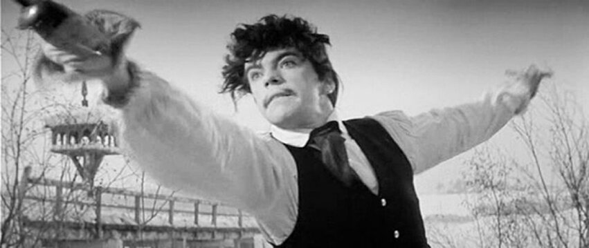 Вячеслав Шалевич в роли Швабрина в фильме «Капитанская дочка», 1958 год
