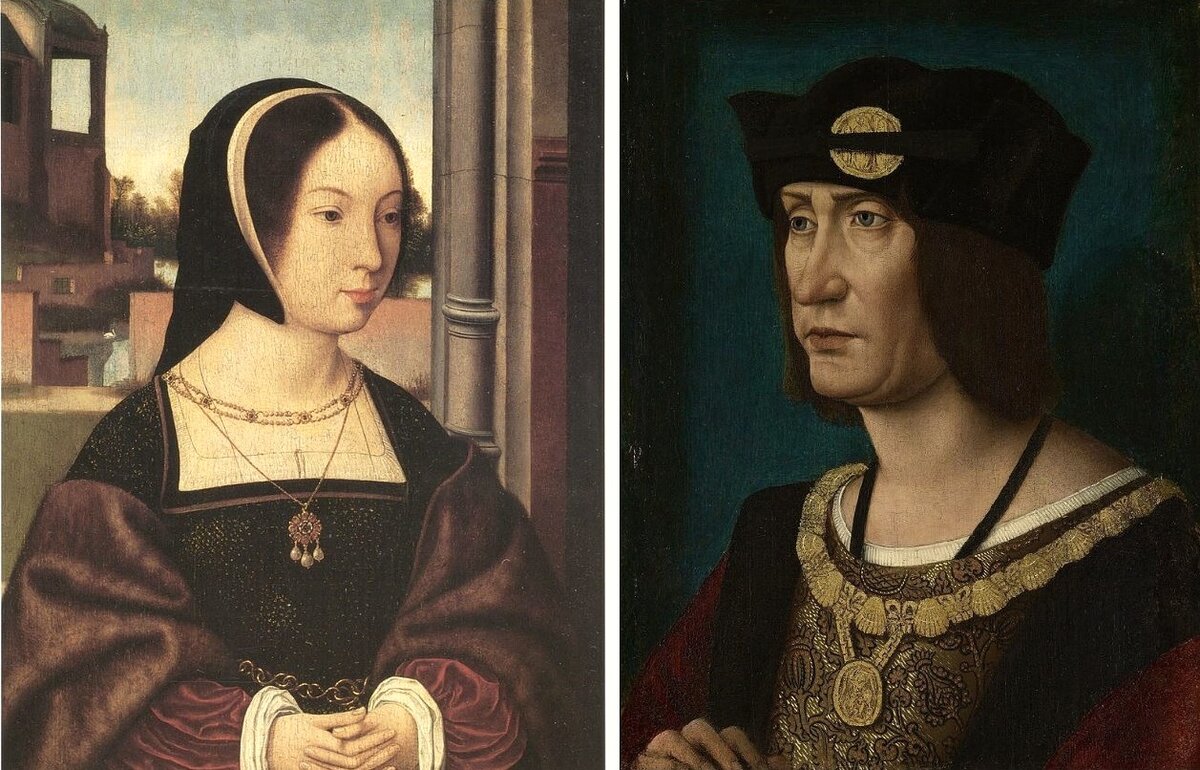 Анна Бретонская и Людовик XII