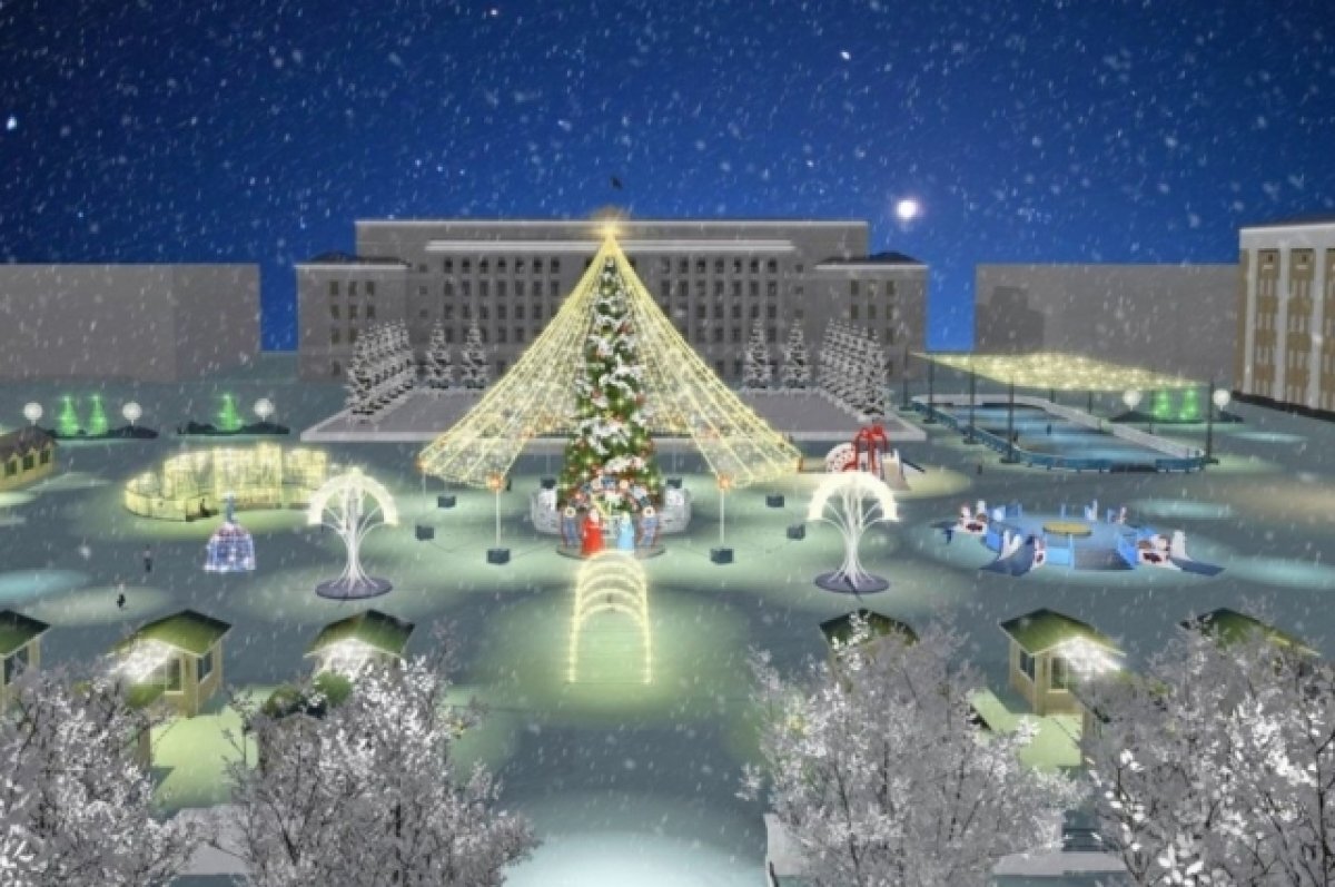    Власти показали макеты новогоднего оформления Кирова в 2023 году