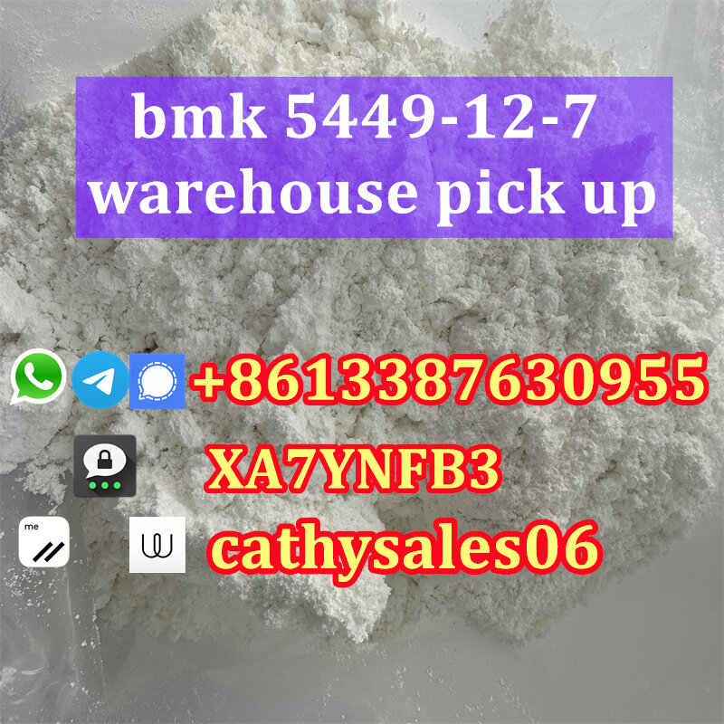 Germany stock available!!! 
CAS 25547-51-7 BMK Glycidic Acid powder
CAS 5449-12-7 bmk powder ,bmk liquid available MF:C10H9NaO3
CAS 41232-97-7 bmk oil ETHYL 2-METHYL-3-PHENYL-2-OXIRANECARBOXYLATE
CAS 20320-59-6 bmk liquid MF:C15H18O5
CAS 459-03-0 4-Fluorophenylacetone bmk liquid
CAS 718-08-1 bmk colorless liquid
CAS 16648-44-5/CAS 5413-05-8
bmk,
new bmk,
bmk powder,
bmk glycidate,
bmk liquid,
bmk oil,
bmk glycidate powder,
bmk glycidate oil,
Appearance:White to light yellow powder

new pmk CAS 2503-44-8 with high yield 
pmk powder CAS 28578-16-7 PMK liquid stock
CAS 13605-48-6,CAS 1823274-68-5,CAS 1314093-06-5,CAS 1369021-80-6,CAS 28281-49-4

contact with us
whatsApp/Signal/Telegram:008613387630955
Wire:cathysales06
Telegram:cathysales06
Threema:XA7YNFB3
wickr me:cathysales06