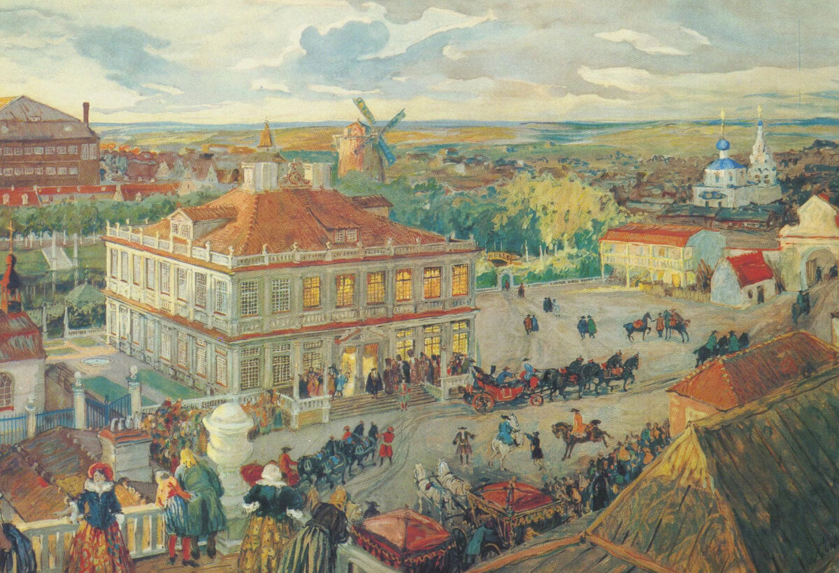 "В немецкой слободе". Александр Бенуа