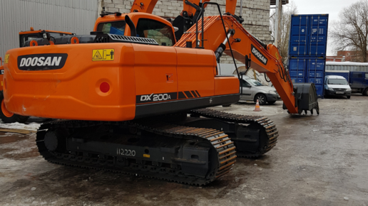 ЭКСКЛЮЗИВ!!! Гусеничный ЭКСКАВАТОР Doosan DX200A