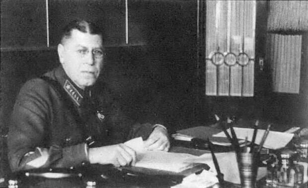 Начальник Генерального штаба РККА с июля 1941 года, маршал Б.М. Шапошников