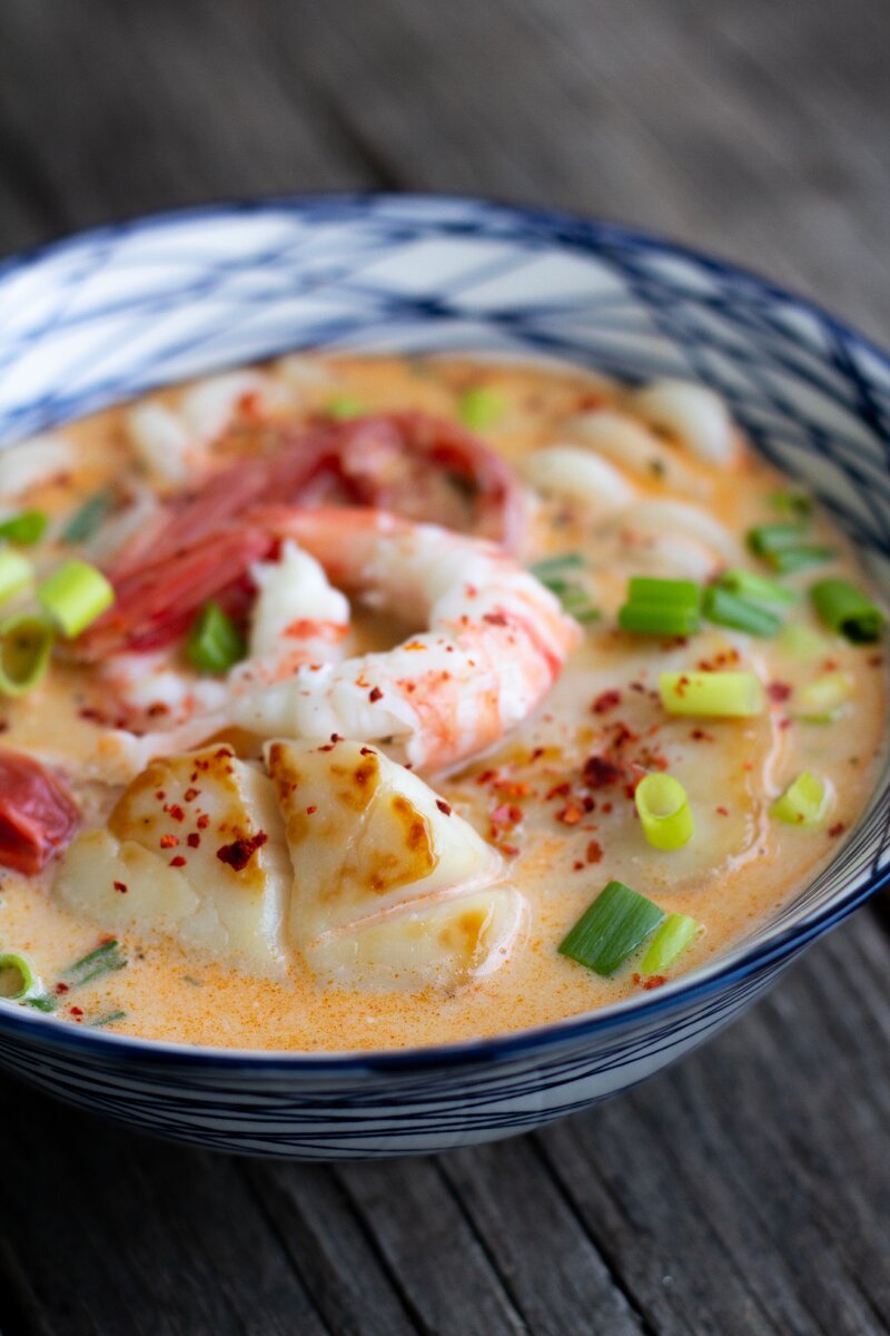 вариация на суп том ям