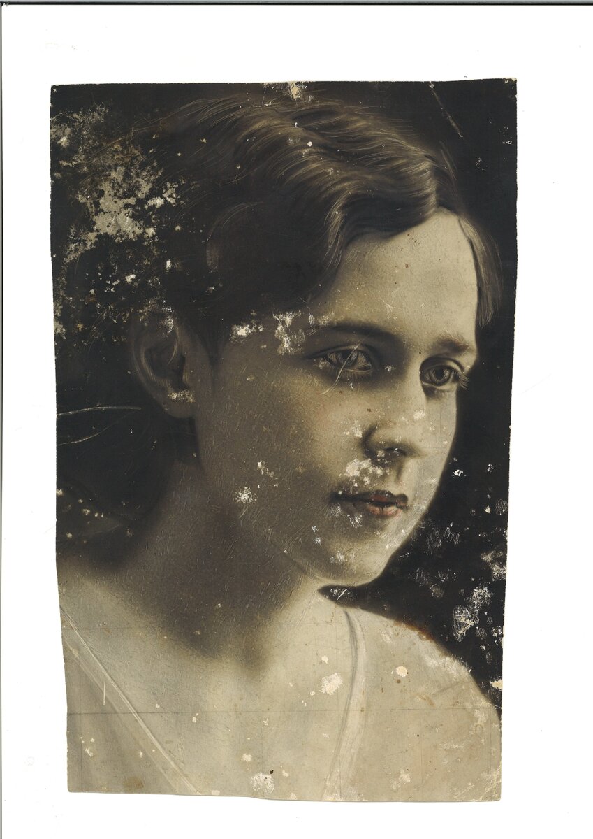 Тамара Феофилатьева. Фото из  семейного архива. Требует реставрации