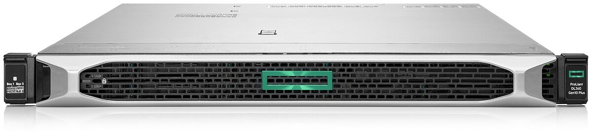 Сервер HPE ProLiant DL360 Gen10 Plus вид спереди