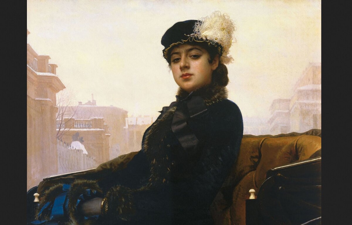 Иван Крамской. «Неизвестная», 1883.