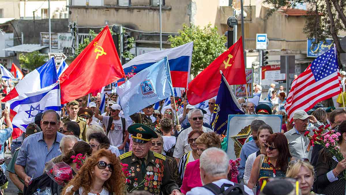 Диаспоры за рубежом. День Победы в США. День Победы в Израиле. Русские в Израиле. Парад Победы в Израиле.