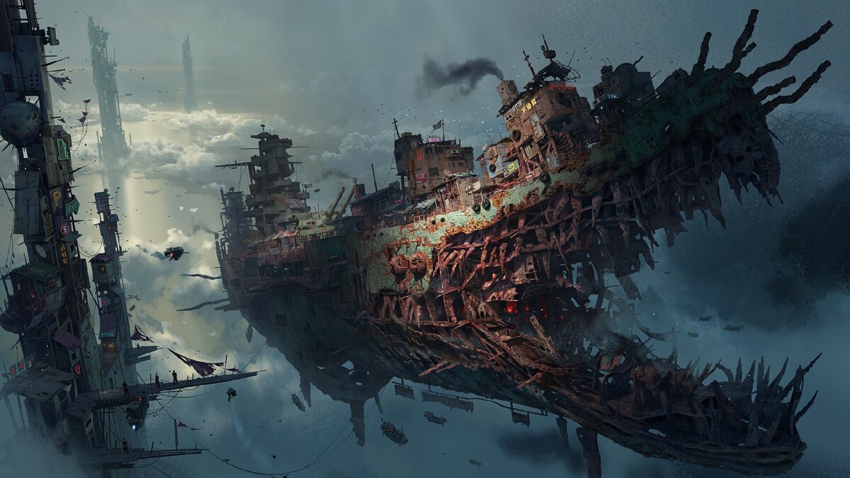 Иллюстрация на тему произведений в стиле стимпанк. Источник иллюстрации Яндекс.Картинки