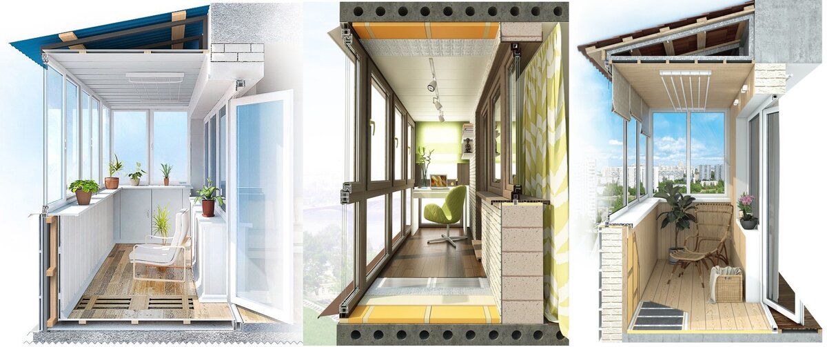 Утепленные балконы и лоджии становятся полноценной жилой площадью с различным назначением.