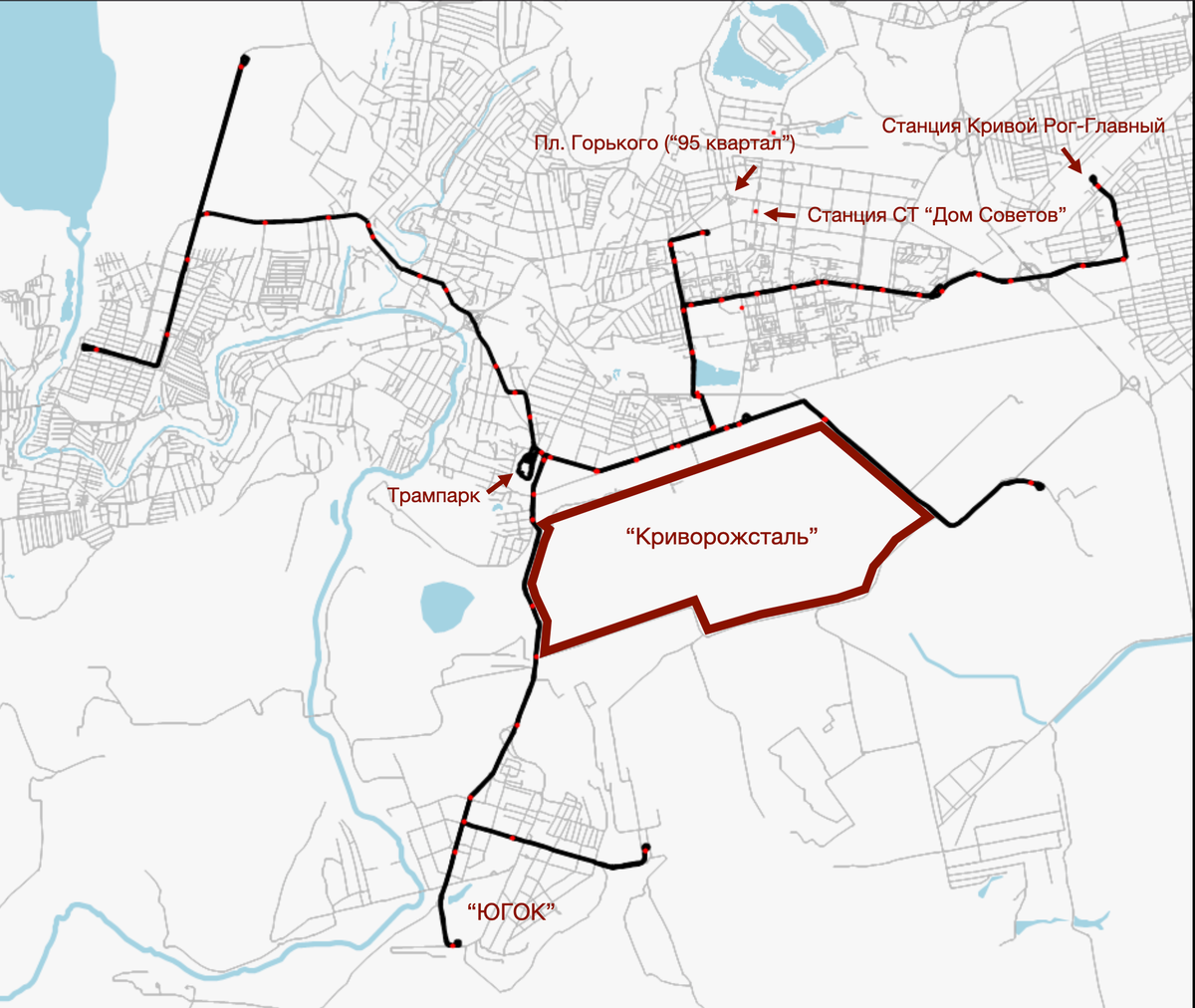 Неадекватности криворожского скоростного трамвая | Урбанорбита | Дзен