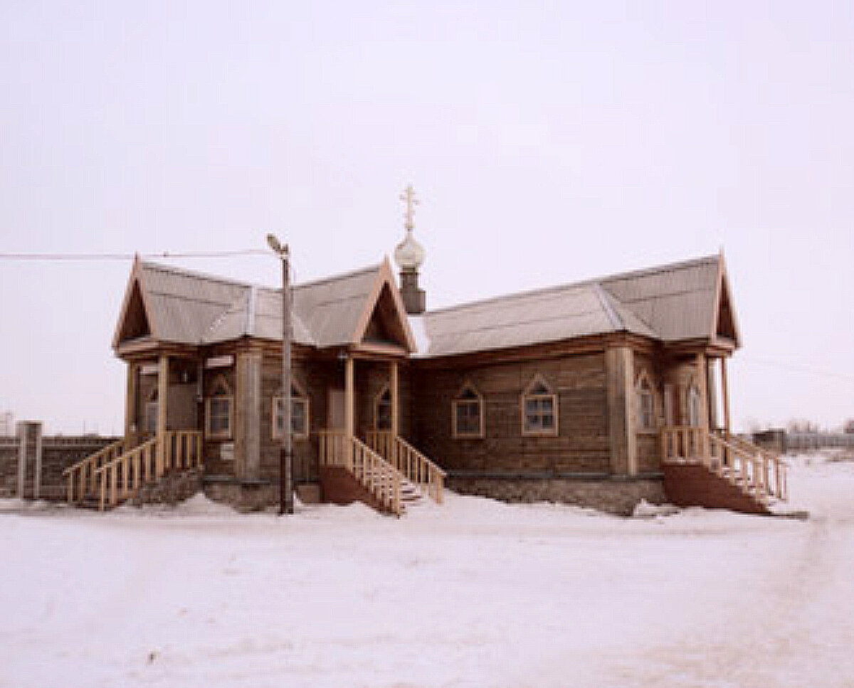 Свято-Никольский храм в Новом Городе в Ульяновске. Первоначальный вид. Сайт храма.