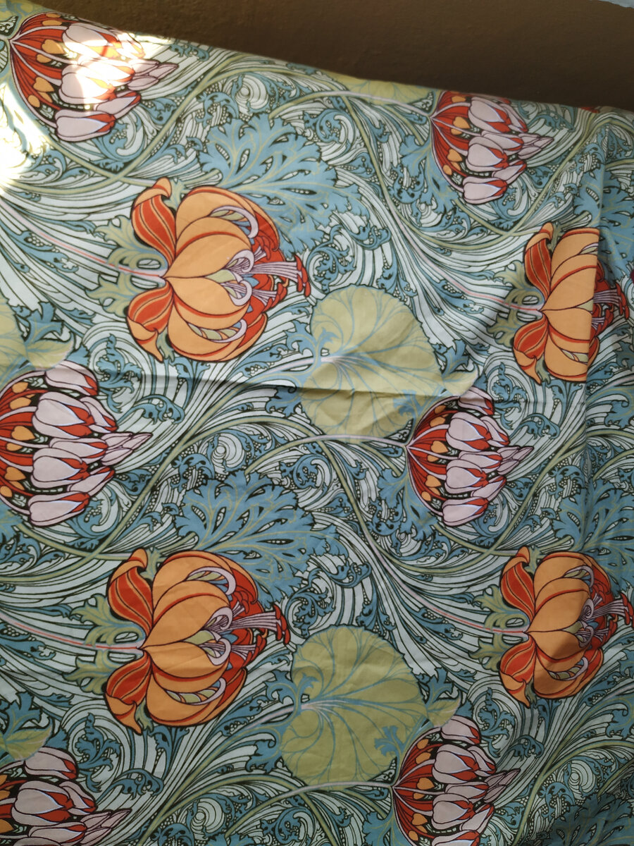 Начальный вид ткани