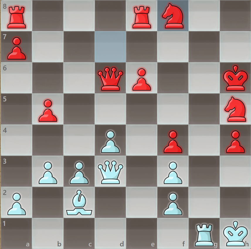 мат в 2 хода, ход белых