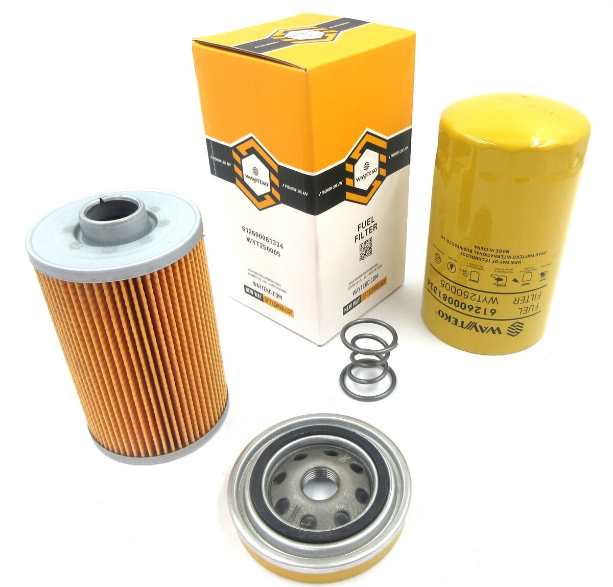 Фильтр топливный тонкой очистки Евро3 P550880 WAYTEKO PREMIUM LINE 612600081334. Фото производителя