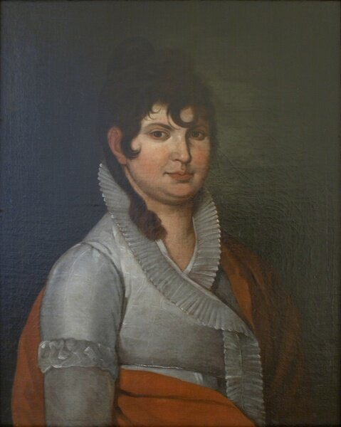 Неизвестный художник. Портрет Е.И. Рюминой