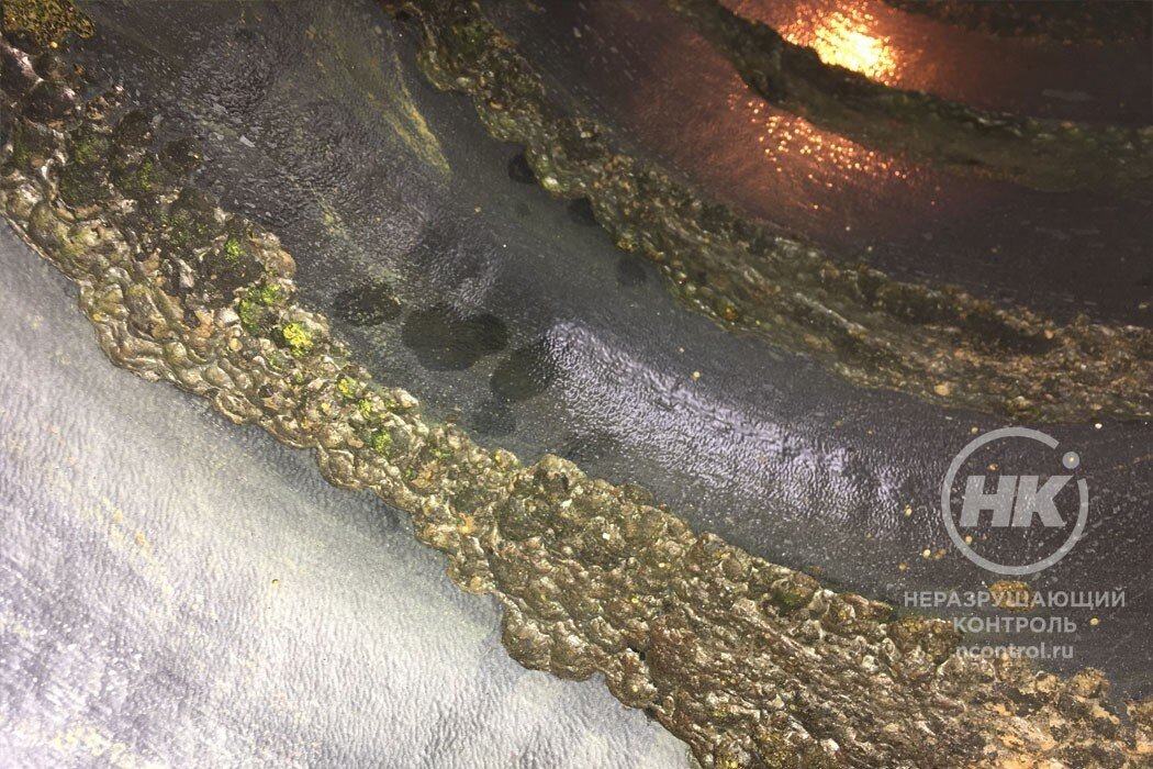 Дефекты на внутренней стенке помольной камеры