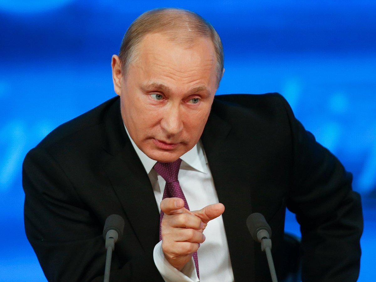 Владимир Путин говорит