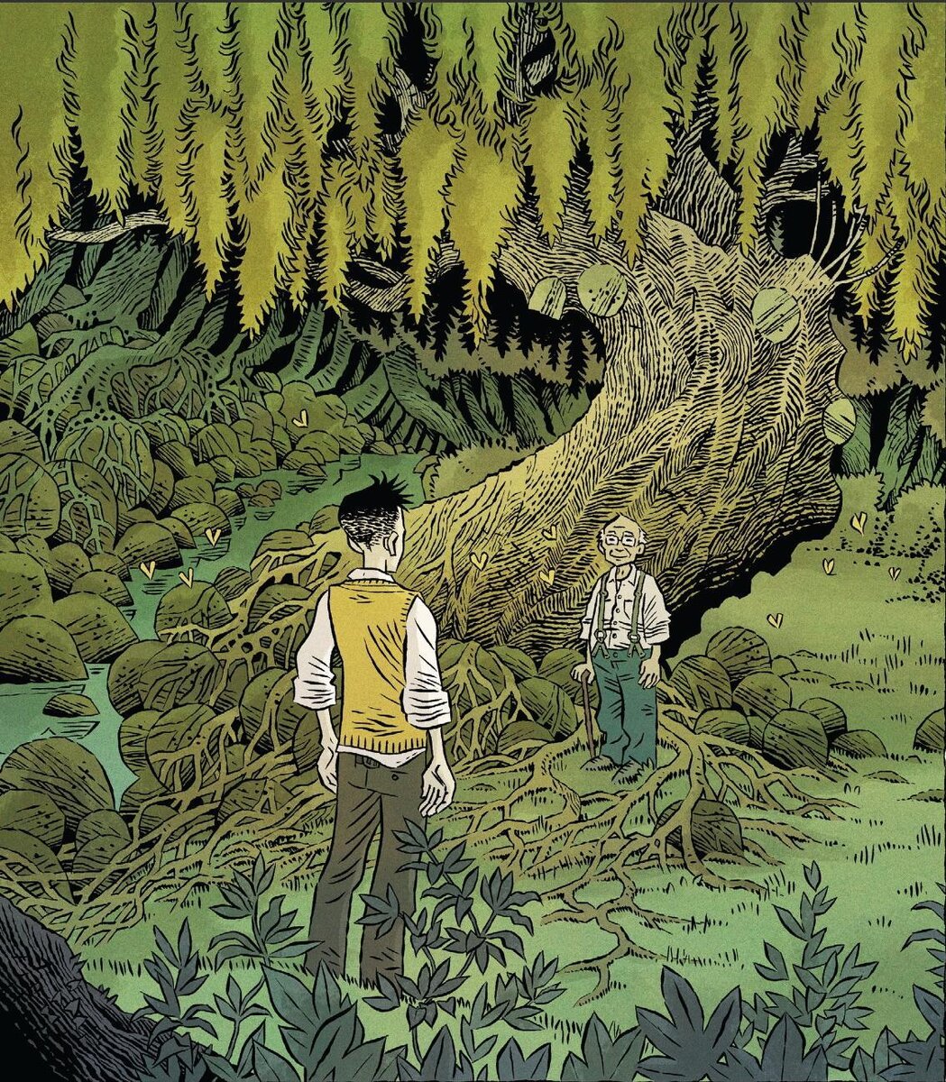 Tree комикс. Деревья в комиксах. Ghost Tree, by Bobby Curnow. The first Tree призрак. Мальчик превратился в дерево комикс