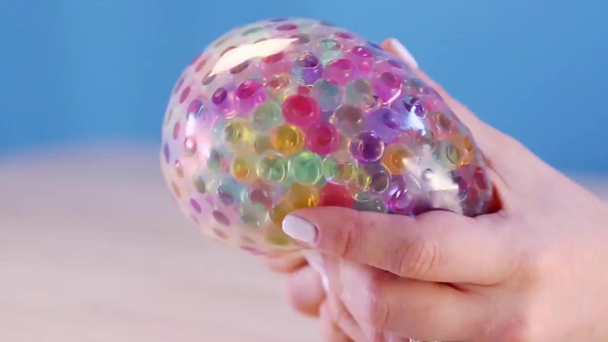 Антистресс своими руками. Поделки из орбизы. Orbeez stress Ball. Мастер класс ОРБИЗ.