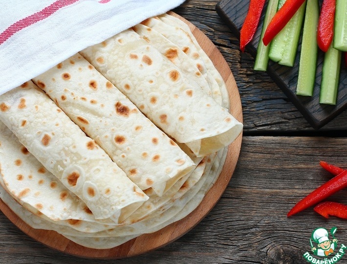 Закуски из лаваша