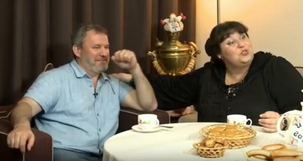 Анастасия с мужем