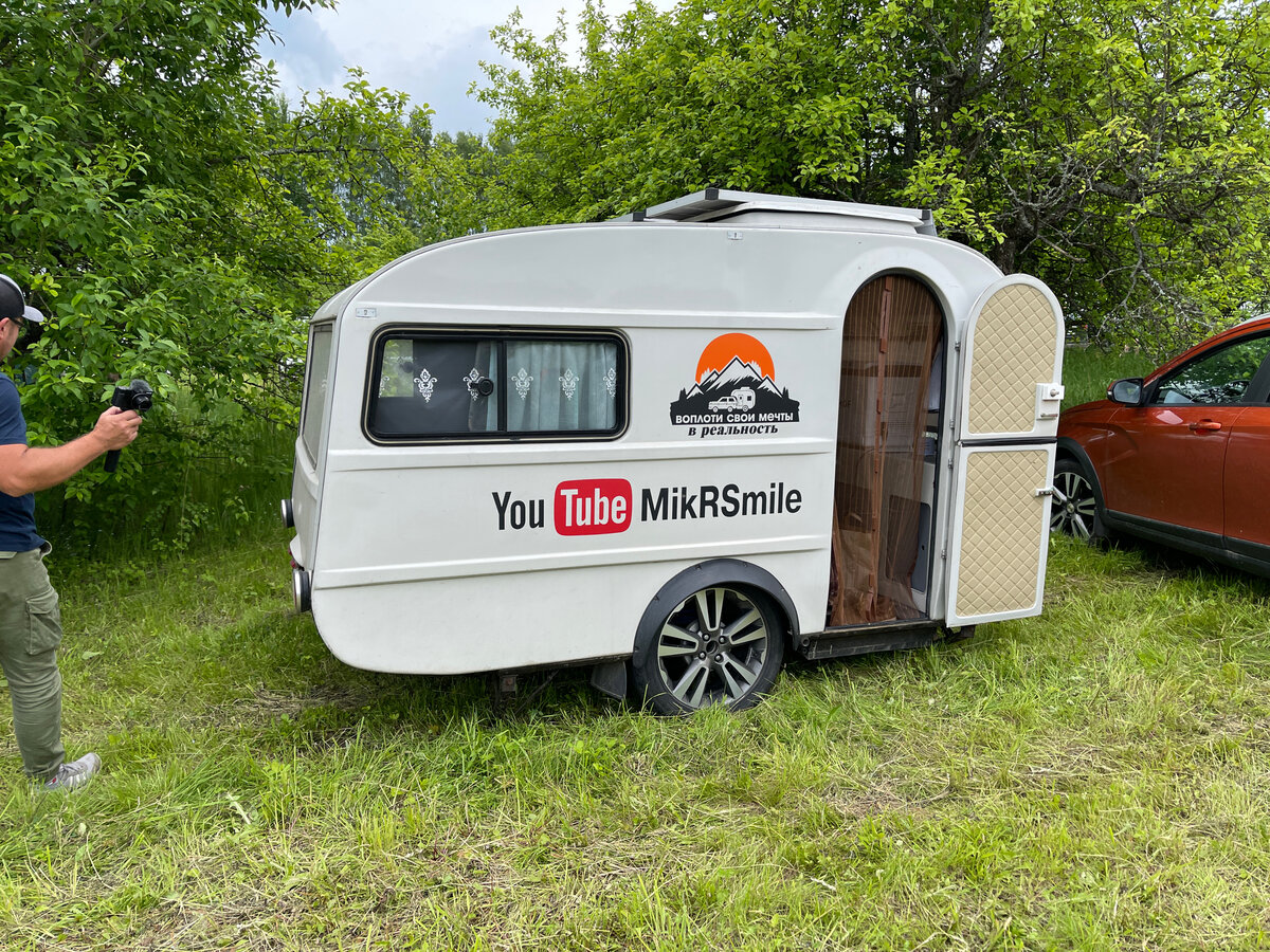 прицеп "QEK Junior" производился в восточной германии в 70-80-е годы