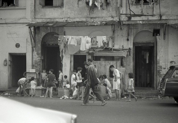 Сингапур в начале 60-х годов, источник - https://yandex.ru/images/