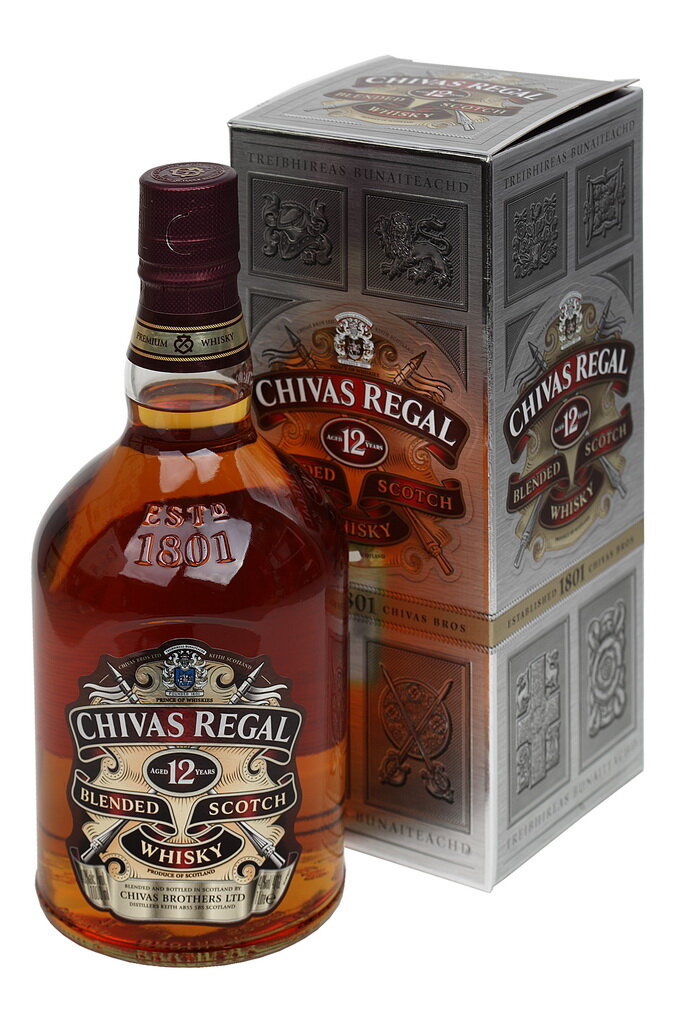 Красное и белое чивас ригал 12. Chivas Regal 0.5
