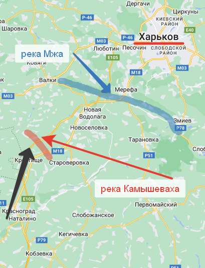 Рубеж Камышевахи. Рисунок Автора
