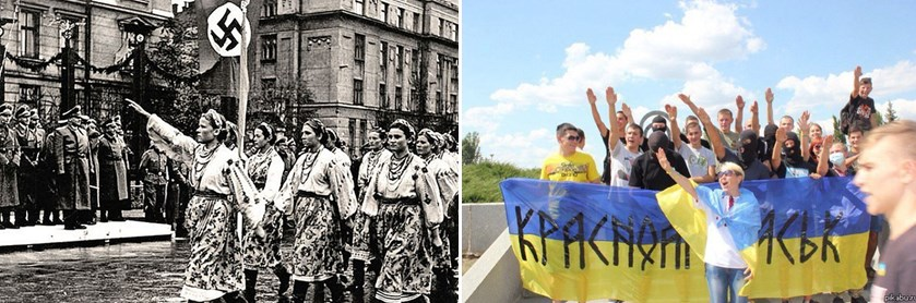 Истоки зарождения и возникновения украинского неонацизма впп. Нацисты на Украине 2014. Нацисты Украины Бандера. Нацисты и фашисты в Украине. Украина Бандера фашизм нацизм.