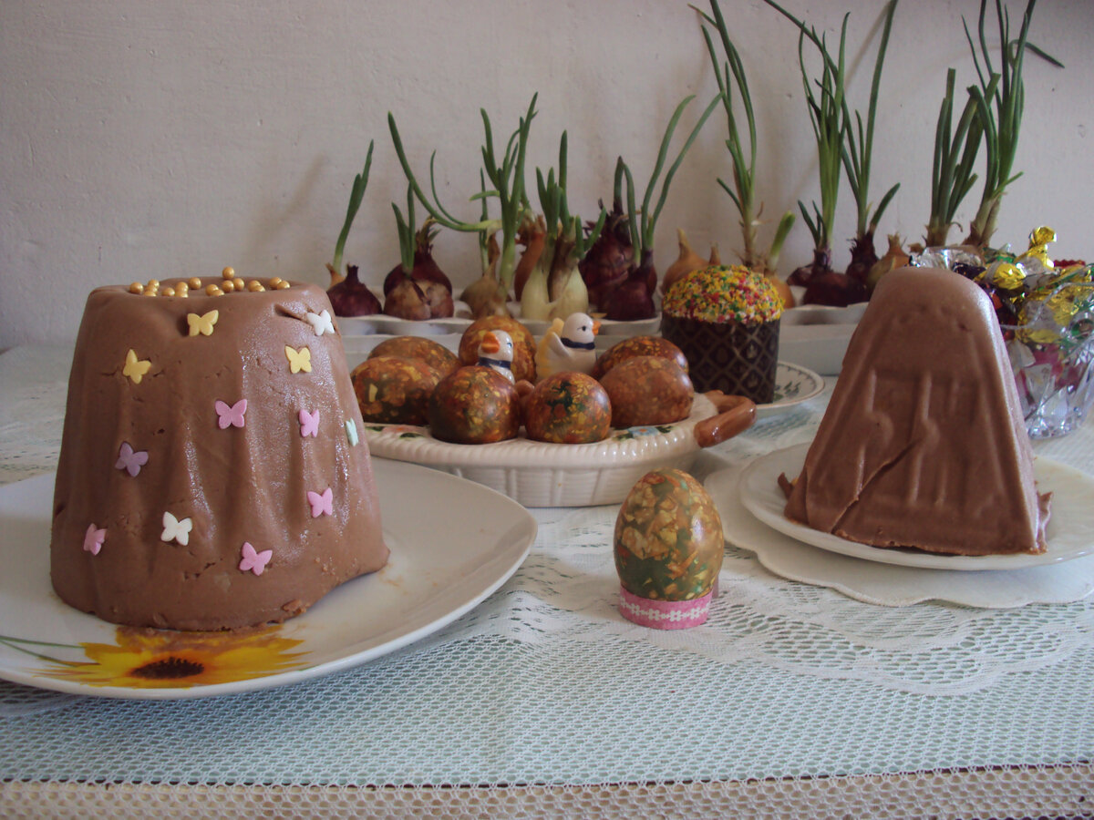 Такие две пасочки получились