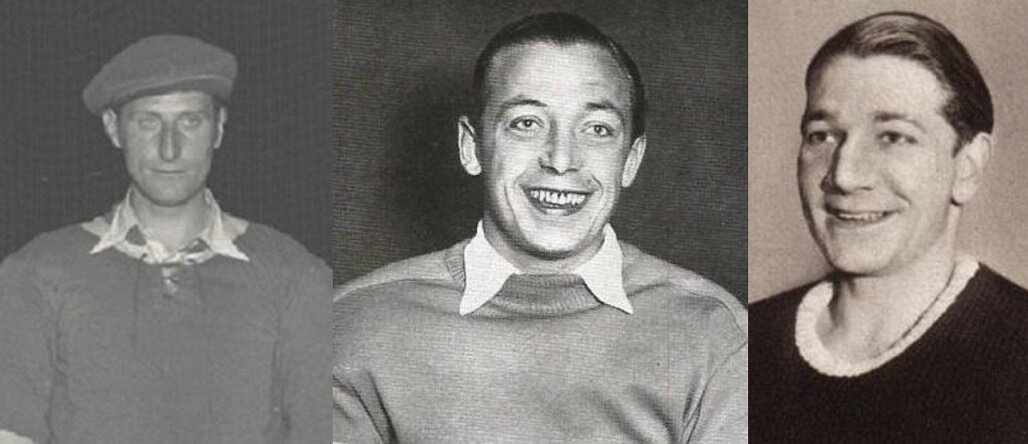 Вальтер Ляйнвебер, Густав Енекке, Руди Балль. Взято из открытого источника Яндекс.Картинки