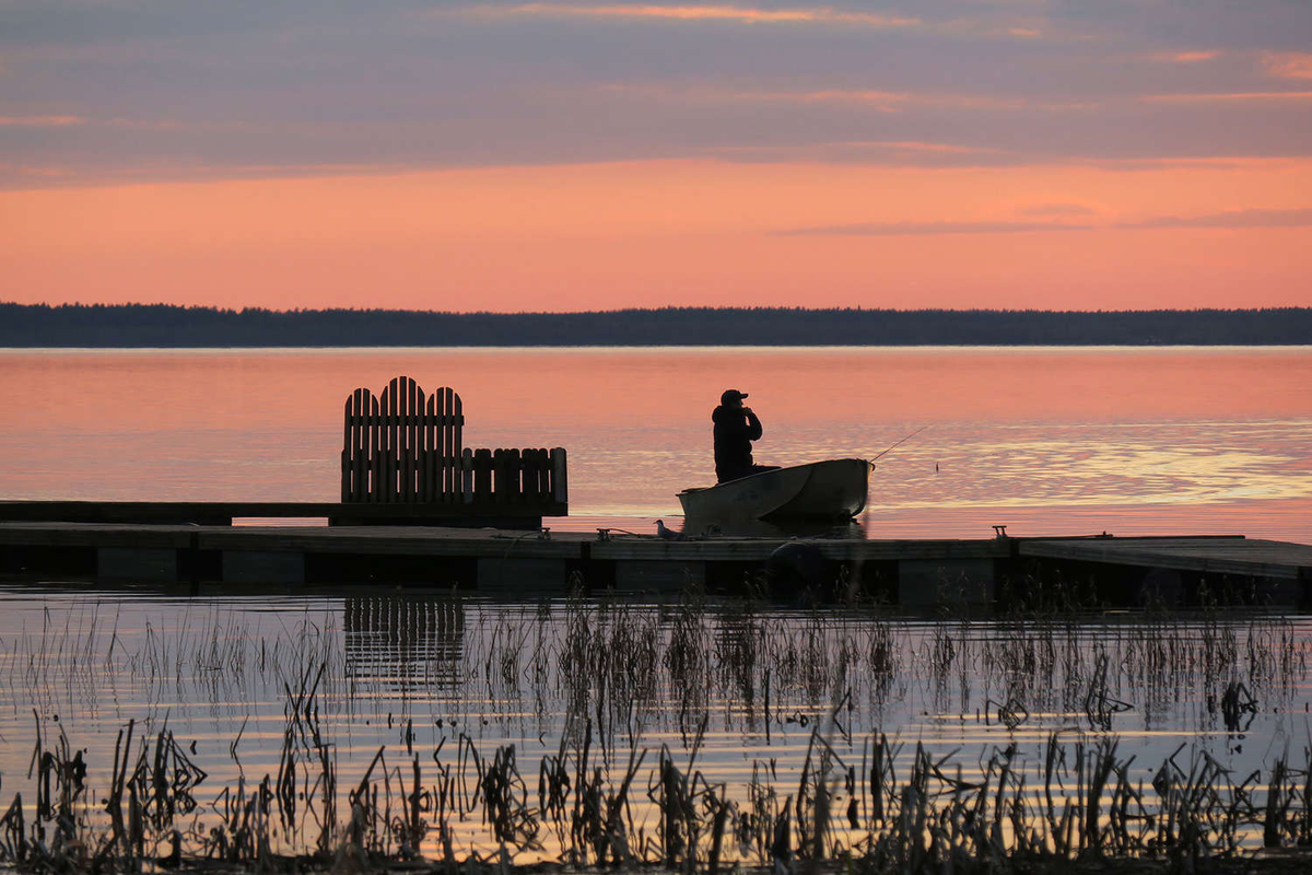 Плещеево озеро в Переславле-Залесском / Фото: Марина Лысцева/ТАСС