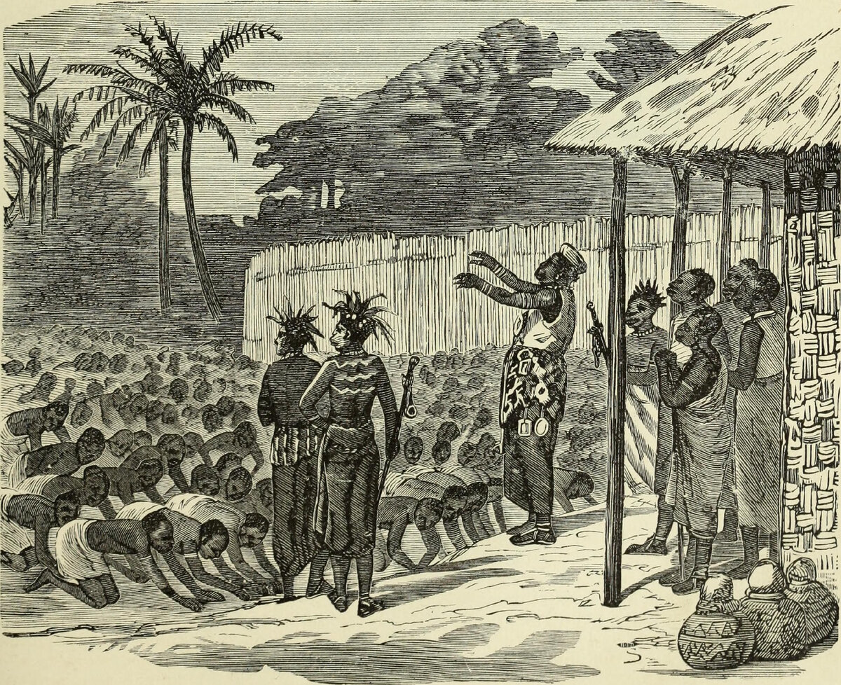 Тембандумба на иллюстрации 19 века.