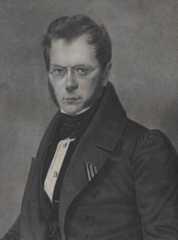 Неизвестный художник. П. А. Вяземский. 1830-е. Литография. Из собрания ГМП