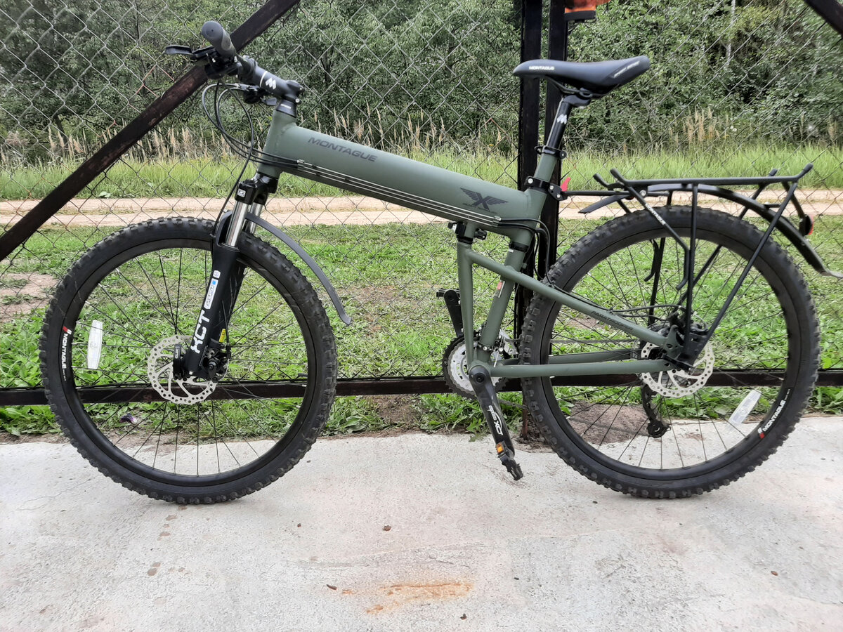 Montague paratrooper, рама 20, цвет зелёный, 