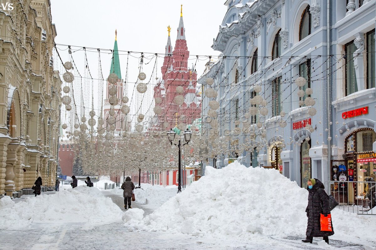 зимняя москва 2022