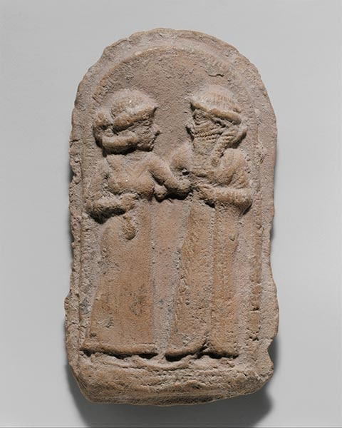 Глиняная плакетка из южной Месопотамии, период Исина и Ларсы, нач. 2 тыс. до н.э. © Metropolitan Museum of Art