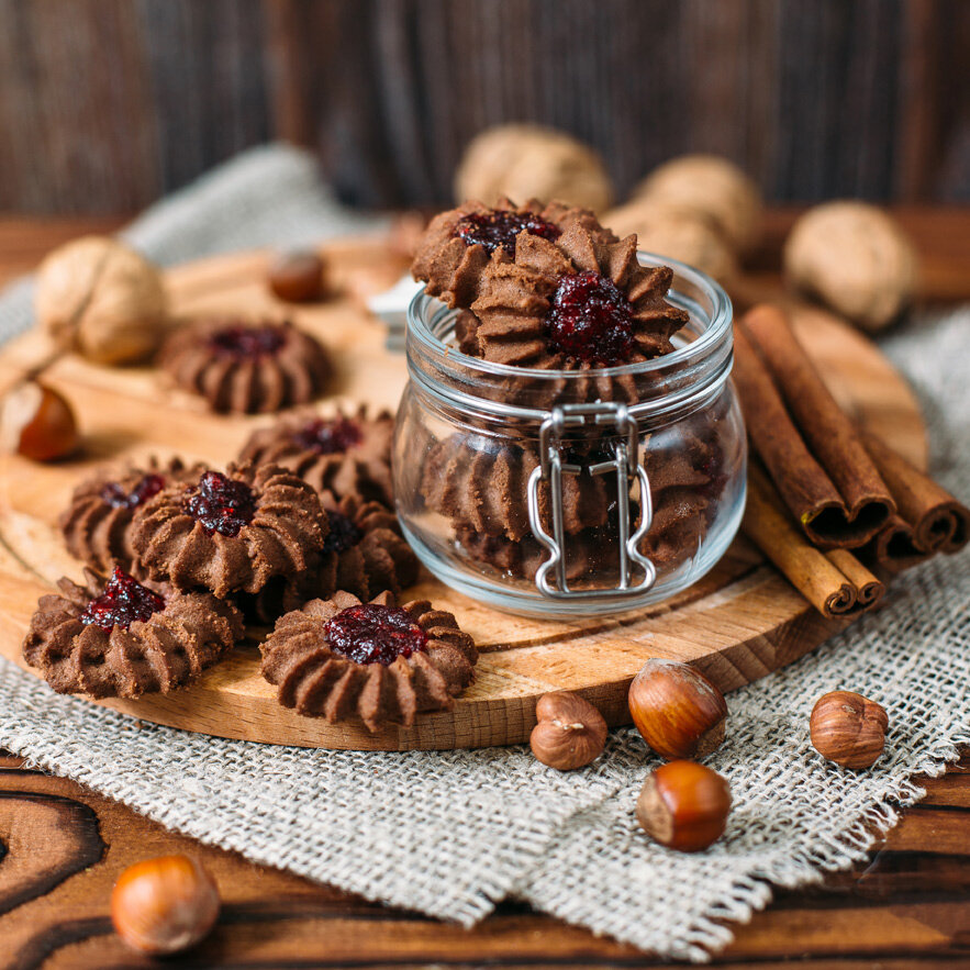 Печенье песочное шоколадное рецепты нежной