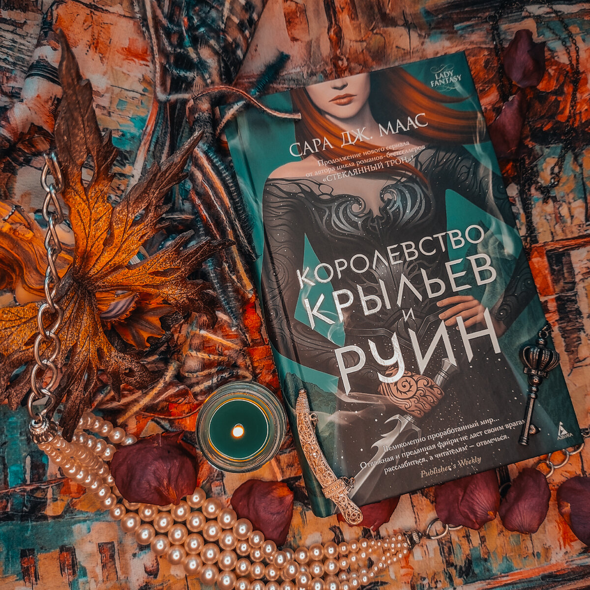 Danaya Shein. Композиция к книге Королевство крыльев и руин