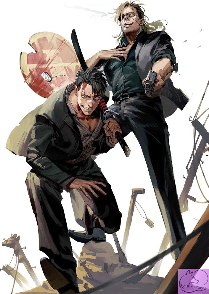 Николас Браун и Уорик (Уоллес) Арканджело