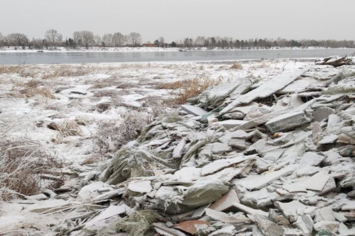 Берег Енисея Красноярск
