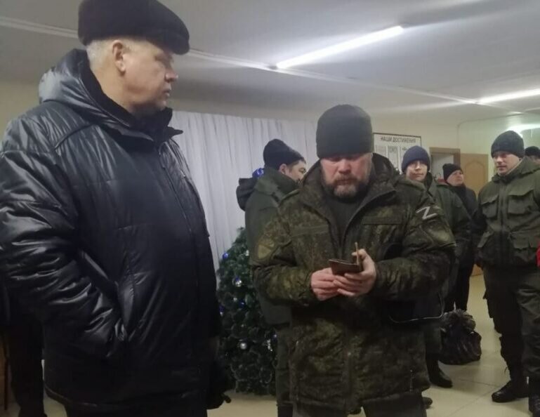    В Оренбуржье мобилизованные провели новогодние праздники с семьями Елена Шкатова